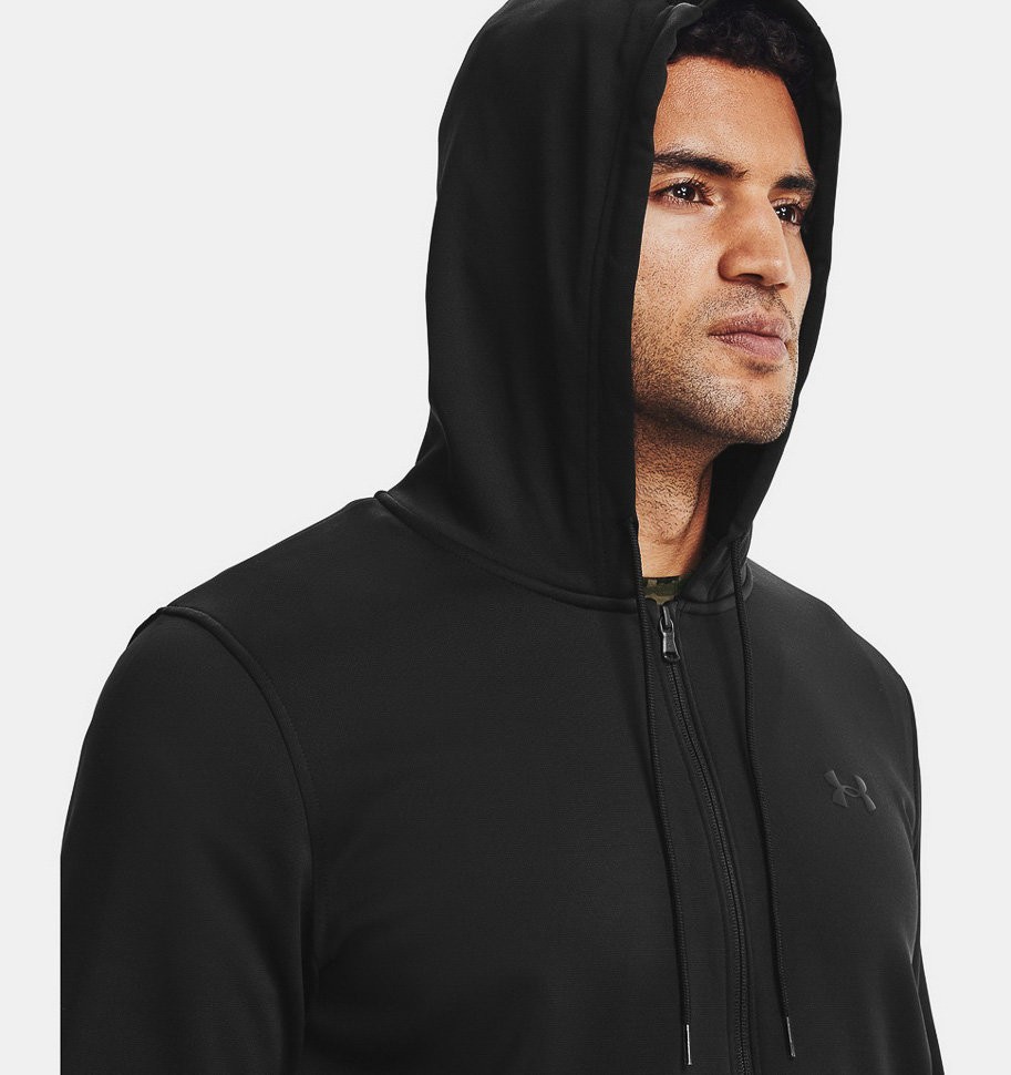 Толстовка Under Armour UA Armour Fleece FZ Hoodie 1357110-001 в Екатеринбурге  в Екатеринбурге 