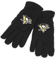 Перчатки ATRIBUTIKA & CLUB Pittsburgh Penguins черн. 07010 в Екатеринбурге  в Екатеринбурге 