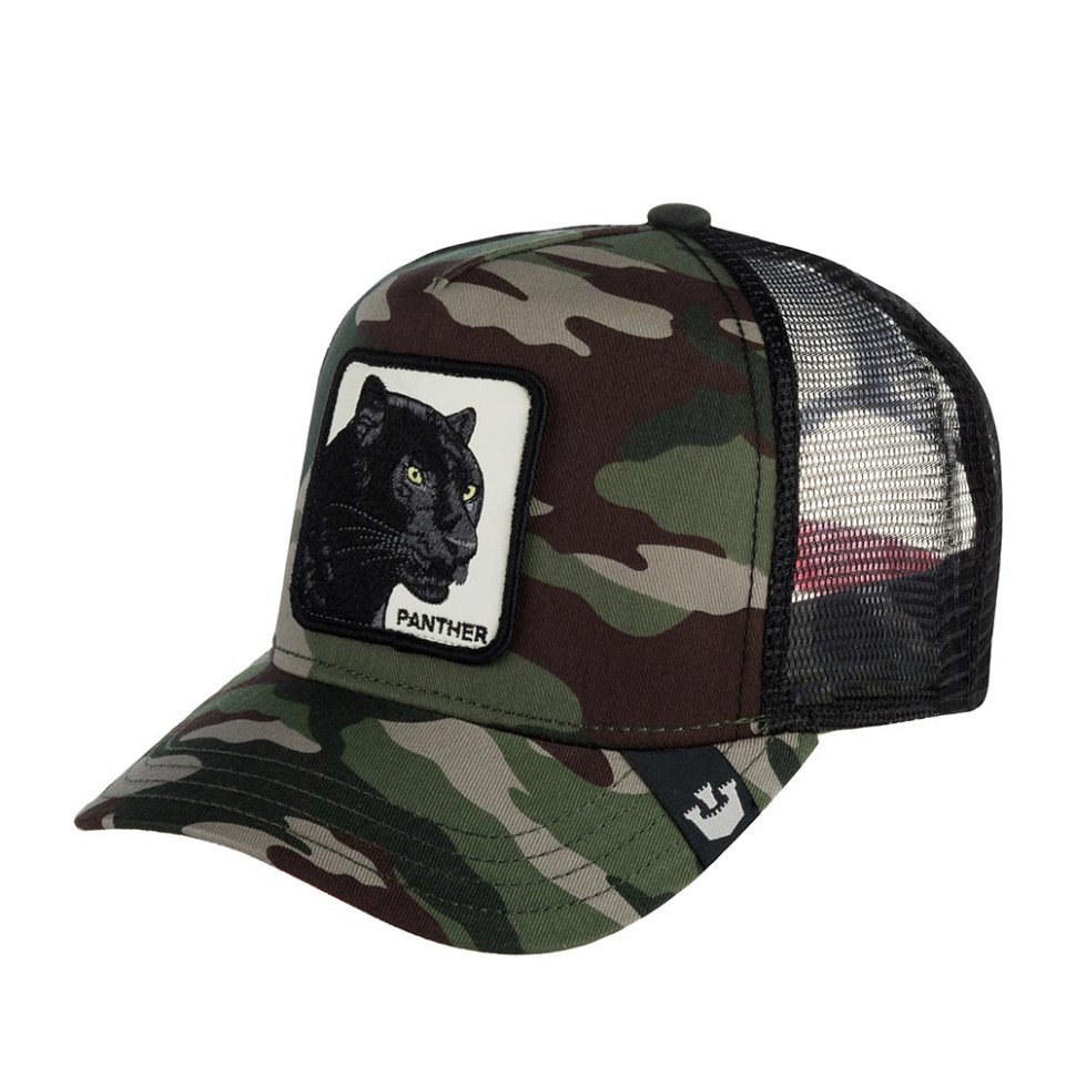 Бейсболка GOORIN BROTHERS ANIMAL FARM BLACK PANTHER 101-0381 (камуфляж - черный) 91-643-00-00 в Екатеринбурге  в Екатеринбурге 
