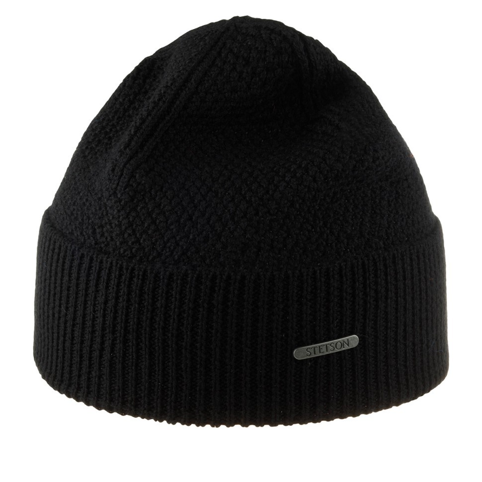 Шапка STETSON 8599396 BEANIE MERINO WOOL (темно-серый) 12-178-05-00 в Екатеринбурге  в Екатеринбурге 