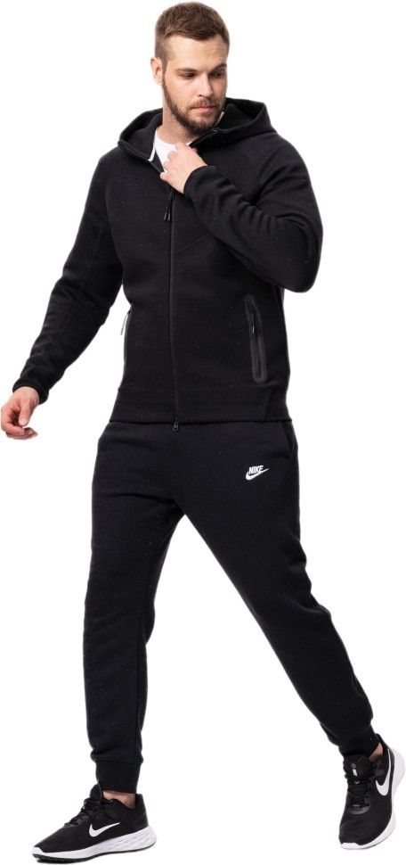 Толстовка Nike M Nk Tch Flc Fz Wr Hoodie FB7921-010 в Екатеринбурге  в Екатеринбурге 