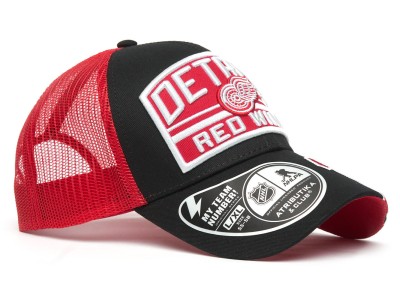 Бейсболка ATRIBUTIKA &amp; CLUB Detroit Red Wings №13, черн.-красн. 31763