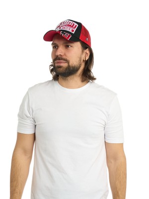 Бейсболка ATRIBUTIKA &amp; CLUB Detroit Red Wings №13, черн.-красн. 31763