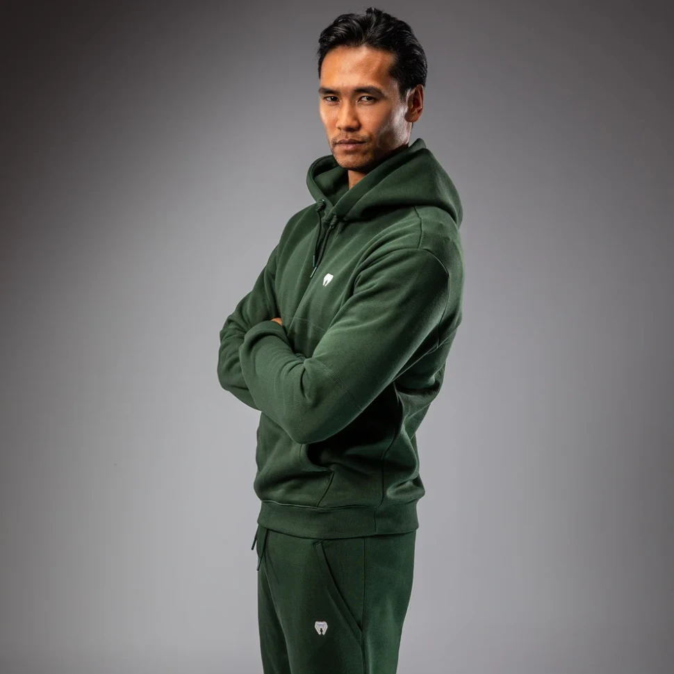 Толстовка Venum Silent Power Hoodie - Forest Green Ven05015-005 в Екатеринбурге в Екатеринбурге