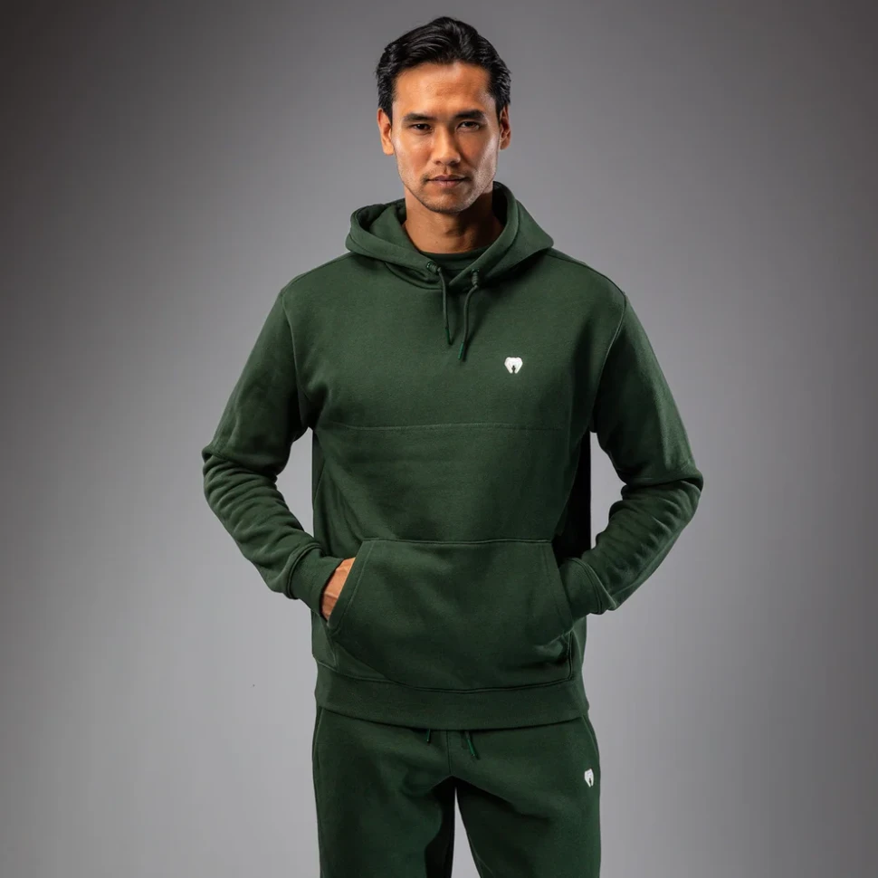 Толстовка Venum Silent Power Hoodie - Forest Green Ven05015-005 в Екатеринбурге в Екатеринбурге