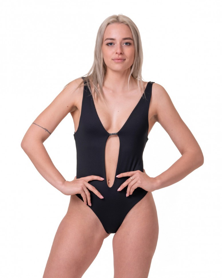 Купальник слитный Nebbia One-colour monokini 560 black в Екатеринбурге  в Екатеринбурге 