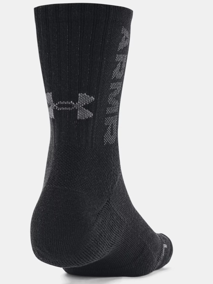 Носки Under Armour UA 3-Maker 3pk Mid-Crew-BLK 1373084-001 в Екатеринбурге  в Екатеринбурге 