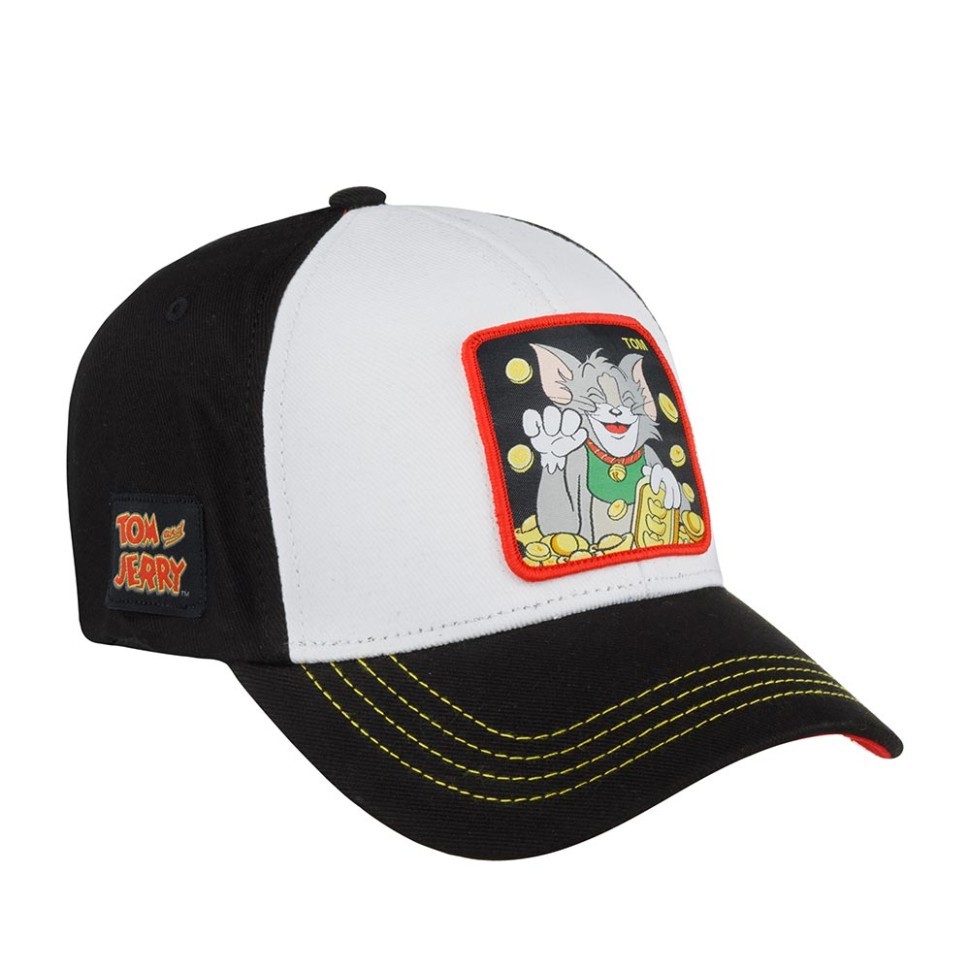 Бейсболка CAPSLAB Tom and Jerry Tom черный белый 88-408-48-00 в Екатеринбурге  в Екатеринбурге 