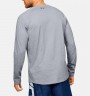 Футболка с длинным рукавом Under Armour Charged Cotton LS 1351577-011 в Екатеринбурге в Екатеринбурге