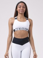 Топ NEBBIA Power Your Hero iconic sports bra 535 WHITE в Екатеринбурге  в Екатеринбурге 