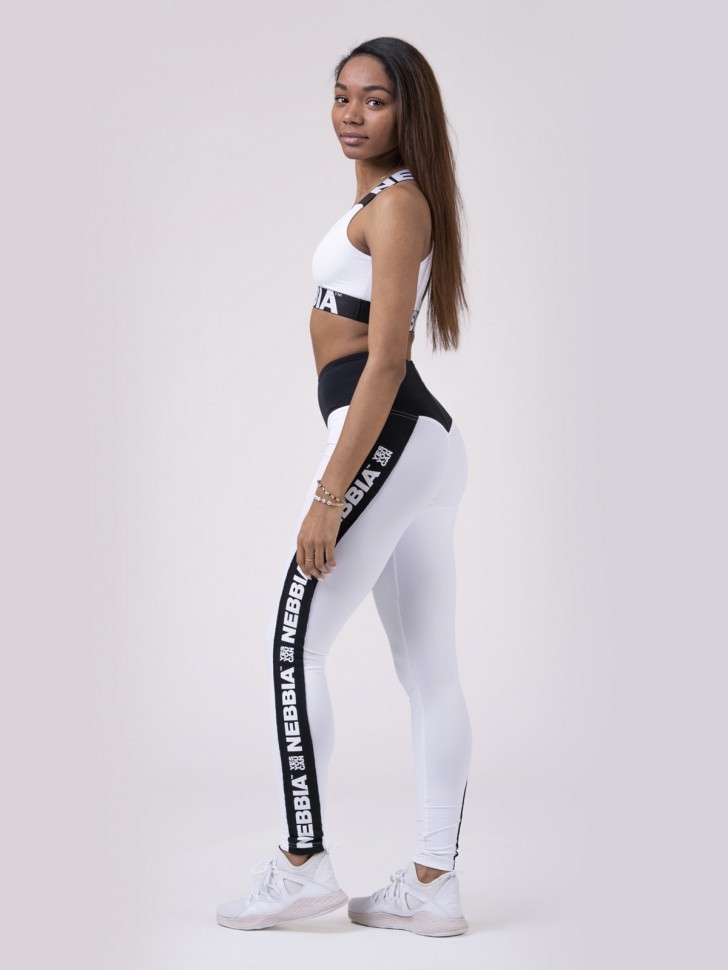 Топ NEBBIA Power Your Hero iconic sports bra 535 WHITE в Екатеринбурге  в Екатеринбурге 