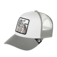 Бейсболка GOORIN BROTHERS Animal Farm Tiger 101-0392 (белый серый) (ONE) 91-652-50-00 в Екатеринбурге  в Екатеринбурге 