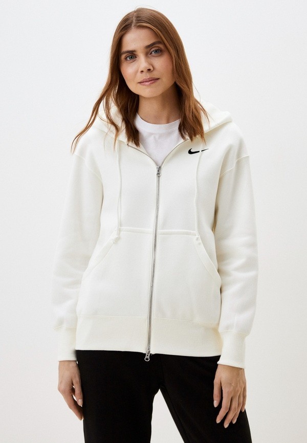 Толстовка Nike W Nsw Phnx Flc Fz Os Hoodie DQ5758-133 в Екатеринбурге  в Екатеринбурге 