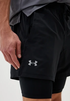 Шорты Under Armour UA LAUNCH 5&#039;&#039; 2-IN-1 SHORTS 1382640-377