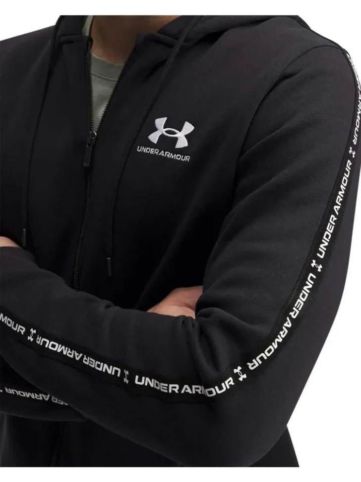 Толстовка Under Armour UA Icon Fleece FZ Taping 1390298-001 в Екатеринбурге  в Екатеринбурге 