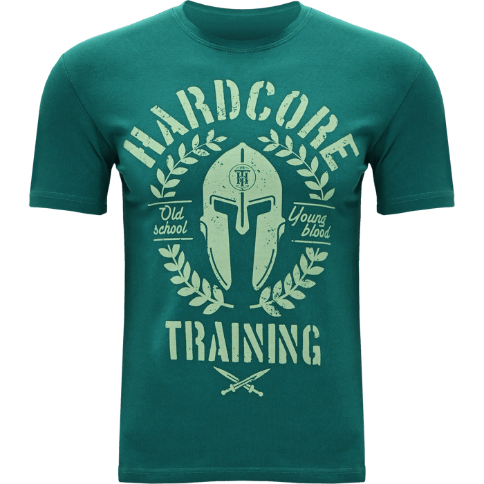 Футболка Hardcore Training Helmet Emeraldhc tshirt0481 в Екатеринбурге  в Екатеринбурге 