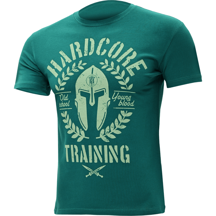 Футболка Hardcore Training Helmet Emeraldhc tshirt0481 в Екатеринбурге  в Екатеринбурге 