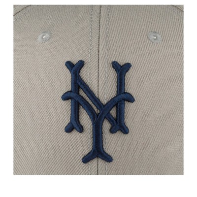 Бейсболка AMERICAN NEEDLE SMU678A-NYC New York Cubans Stadium NL (светло-серый) 06-778-01-00