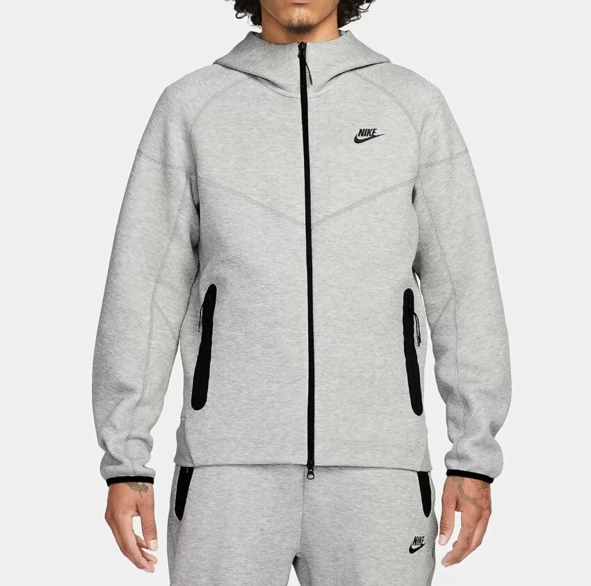 Толстовка Nike M NK TCH FLC FZ WR HOODIE FB7921-060 в Екатеринбурге в Екатеринбурге