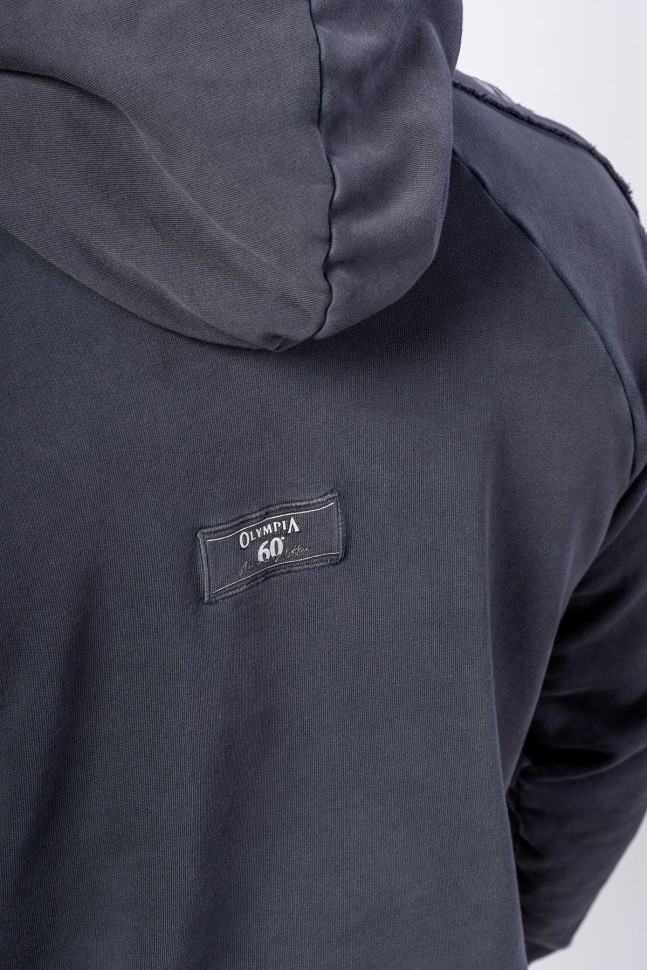Толстовка Nebbia Washed Hoodie HERITAGE 793 Black в Екатеринбурге  в Екатеринбурге 
