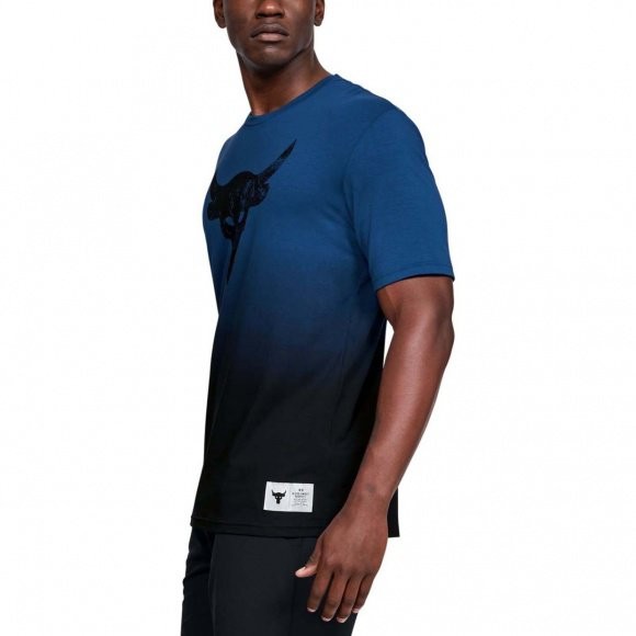 Футболка Under Armour PROJECT ROCK BULL GRAPHIC SS-BLU 1346099-481 в Екатеринбурге  в Екатеринбурге 