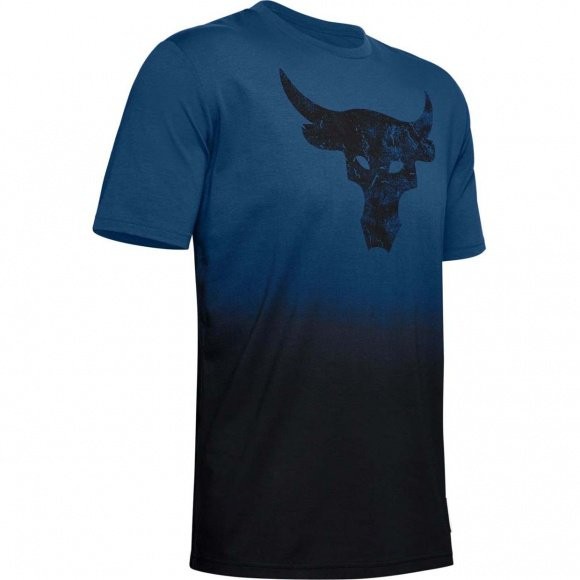Футболка Under Armour PROJECT ROCK BULL GRAPHIC SS-BLU 1346099-481 в Екатеринбурге  в Екатеринбурге 
