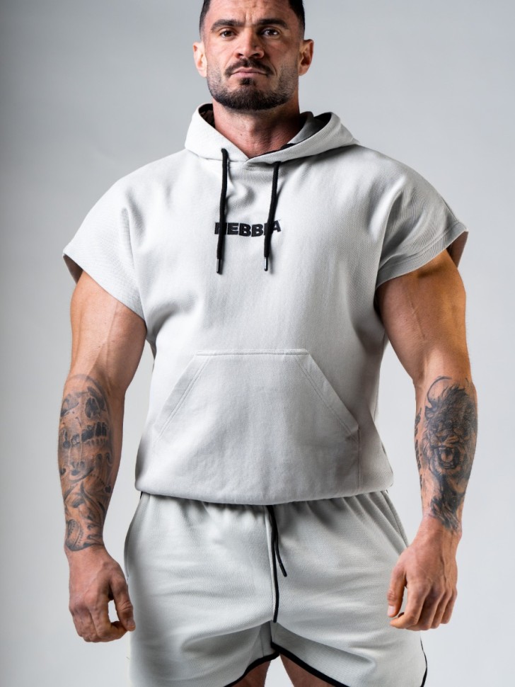 Футболка Nebbia Training Rag Top HERO 297 light gray в Екатеринбурге  в Екатеринбурге 