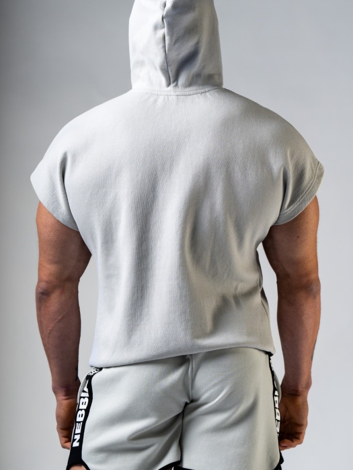 Футболка Nebbia Training Rag Top HERO 297 light gray в Екатеринбурге  в Екатеринбурге 