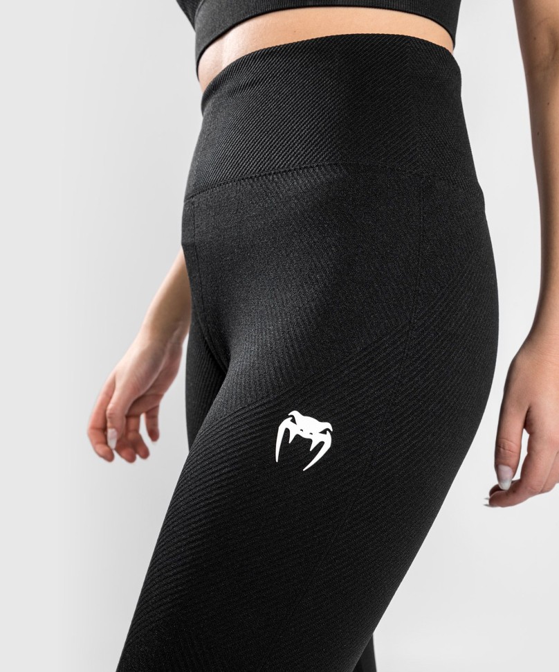 Леггинсы Venum бесшовные Sparring Seamless Leggings Black 7/8 ven04460-001 в Екатеринбурге  в Екатеринбурге 
