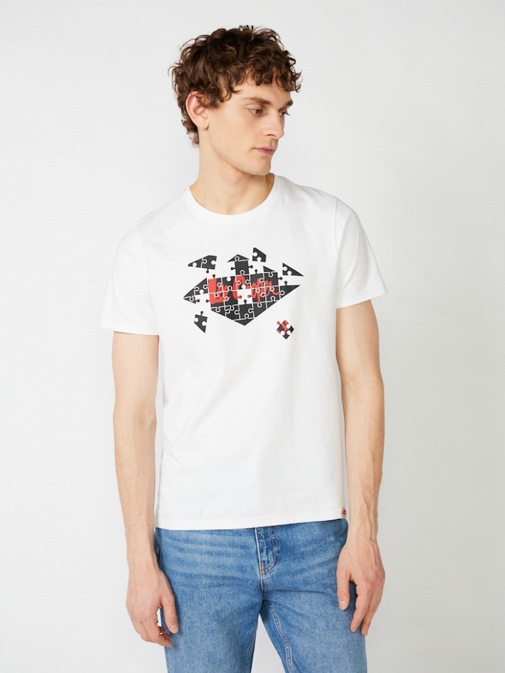 Футболки Lee Cooper MT2A122234BSLC1/WH в Екатеринбурге  в Екатеринбурге 