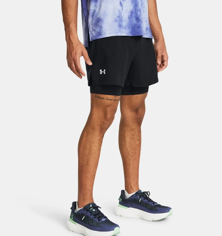 Under Armour UA LAUNCH 5 2 IN 1 SHORT 1382640 001 5 990 IQON.RU