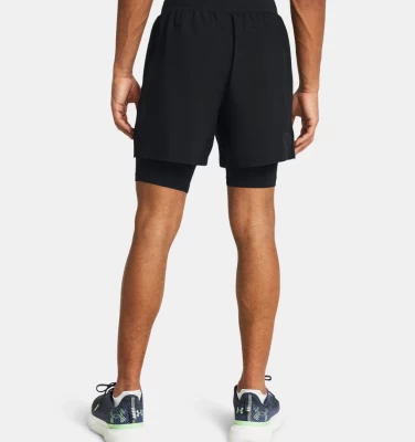 Шорты Under Armour UA LAUNCH 5&#039;&#039; 2-IN-1 SHORT 1382640-001