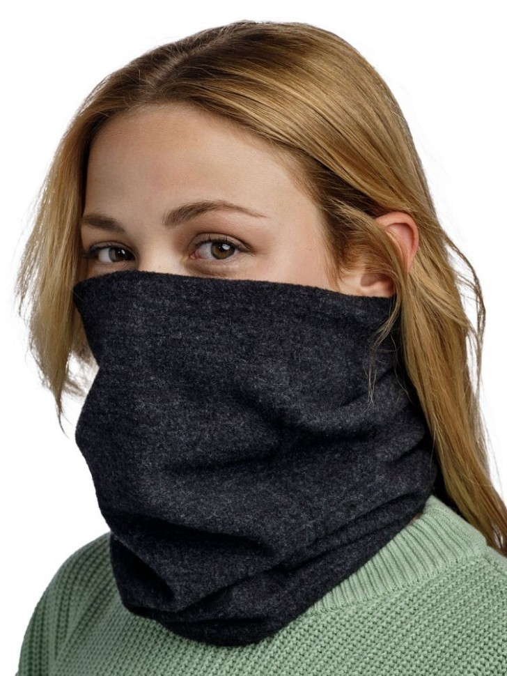 Бандана Buff Merino Fleece Solid Black 129444.999.10.00 в Екатеринбурге  в Екатеринбурге 