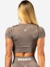 Лонгслив Nebbia Seamless Short-Sleeve Top POWER 891 light brown ash