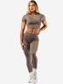 Лонгслив Nebbia Seamless Short-Sleeve Top POWER 891 light brown ash