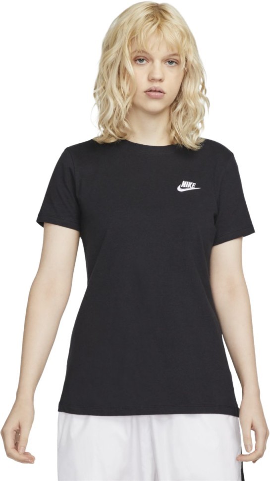 Nike club tee black online