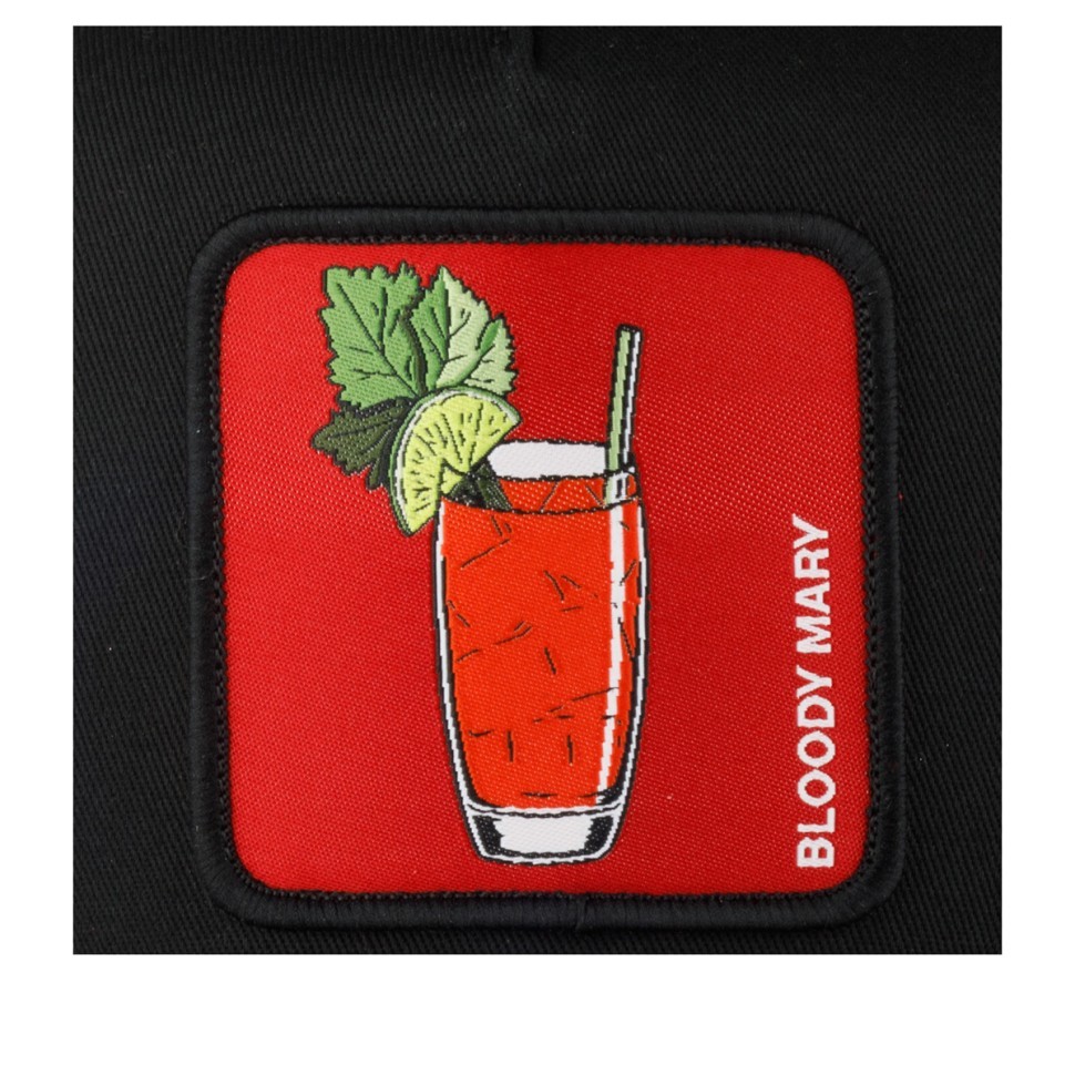 Бейсболка CAPSLAB CL/0/1/CAS2/BL1 Cocktails Bloody Mary (черный / красный) 88-461-72-00 в Екатеринбурге  в Екатеринбурге 