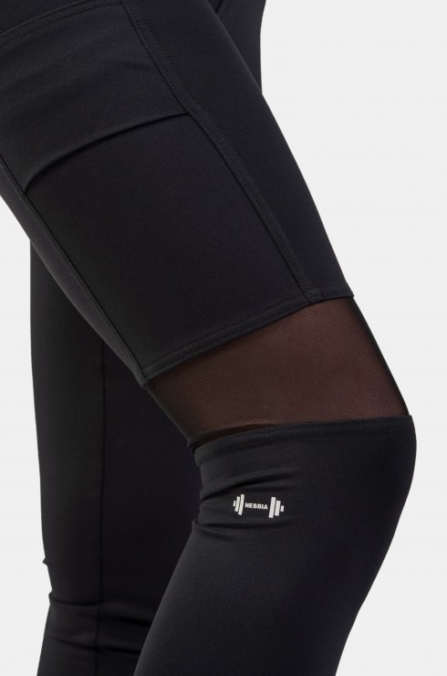 Лосины Nebbia Sporty Smart Pocket High-Waist Leggings 404 black в Екатеринбурге  в Екатеринбурге 