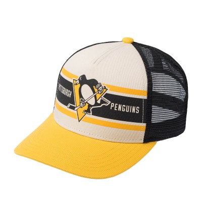 Бейсболка AMERICAN NEEDLE 21001A-PPN Pittsburgh Penguins Sinclair  NHL (желтый белый) 06-843-49-00