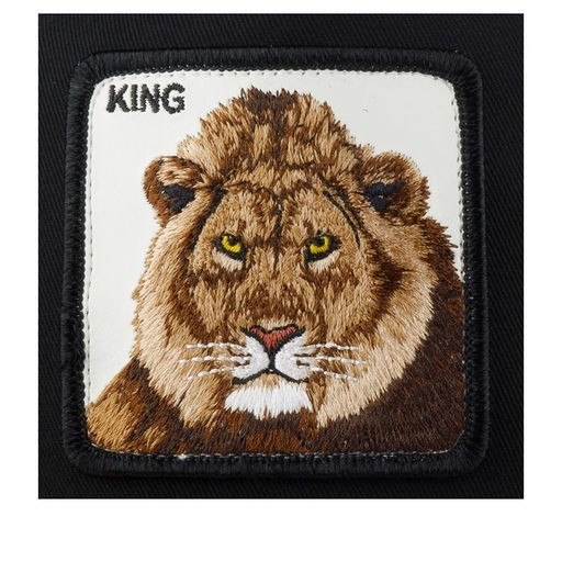 Бейсболка GOORIN BROTHERS ANIMAL FARM THE KING LION 101-0388 (черный - желтый) 91-648-20-00 в Екатеринбурге  в Екатеринбурге 