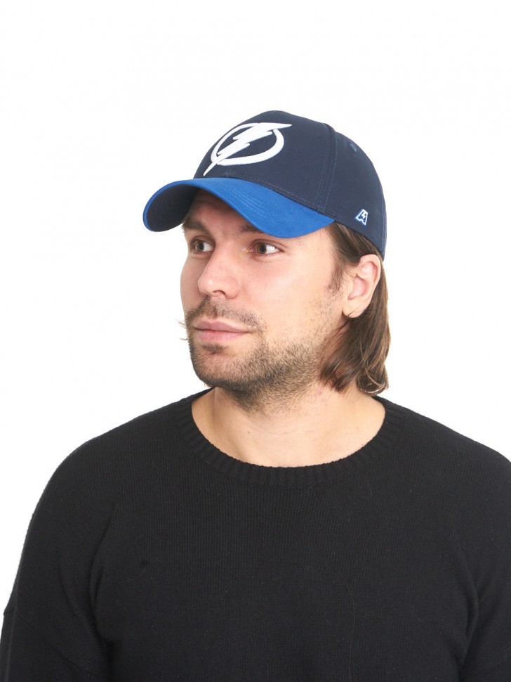 Бейсболка ATRIBUTIKA & CLUB Tampa Bay Lightning, син.-голуб. 31226 в Екатеринбурге  в Екатеринбурге 