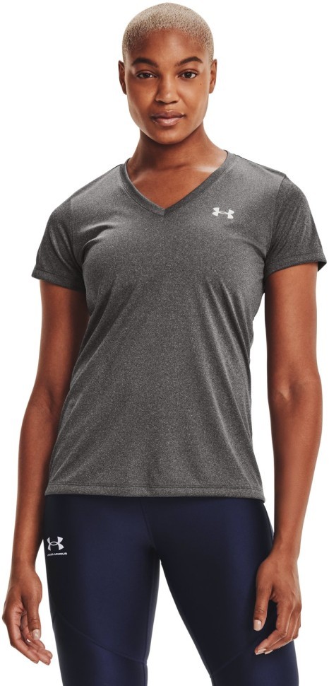 Футболка Under Armour DFO W VELOCITY SOLID VNECK 1299589-090 в Екатеринбурге  в Екатеринбурге 