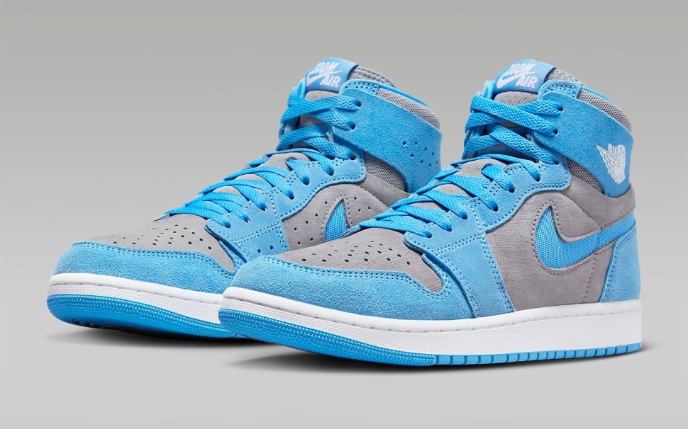 Кроссовки Nike Air Jordan 1 Zoom CMFT 2 Cement University Blue DV1307-014 в Екатеринбурге  в Екатеринбурге 
