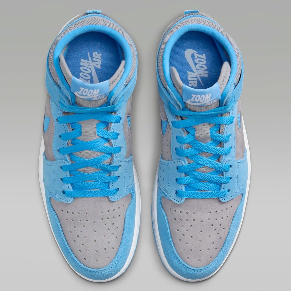 Кроссовки Nike Air Jordan 1 Zoom CMFT 2 Cement University Blue DV1307-014 в Екатеринбурге  в Екатеринбурге 