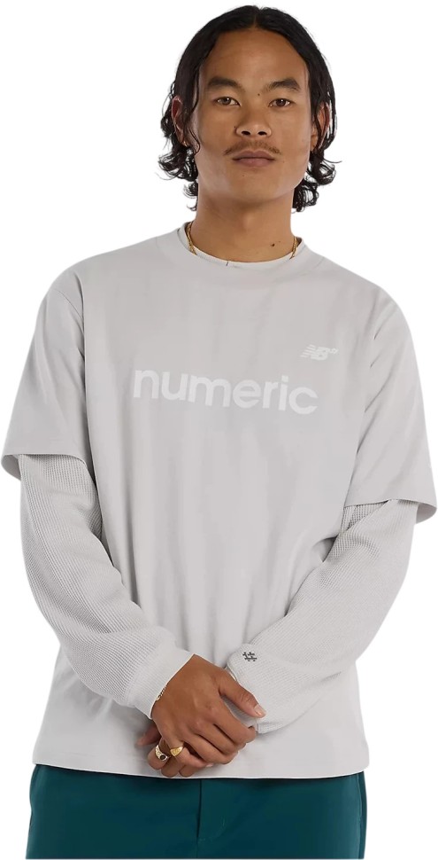 Футболка New Balance Numeric Cotton T-Shirt MT51955-GYM в Екатеринбурге  в Екатеринбурге 