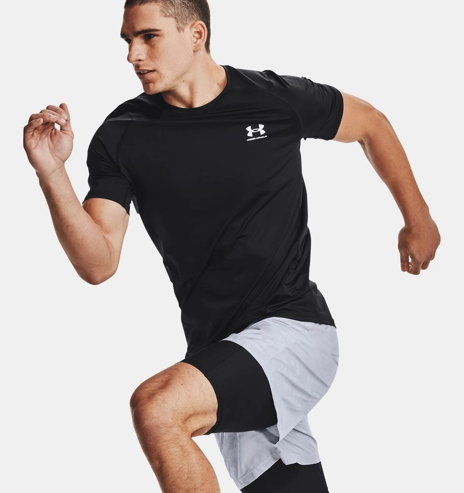 Футболка Under Armour UA HG Armour Fitted SS 1361683-001 в Екатеринбурге  в Екатеринбурге 
