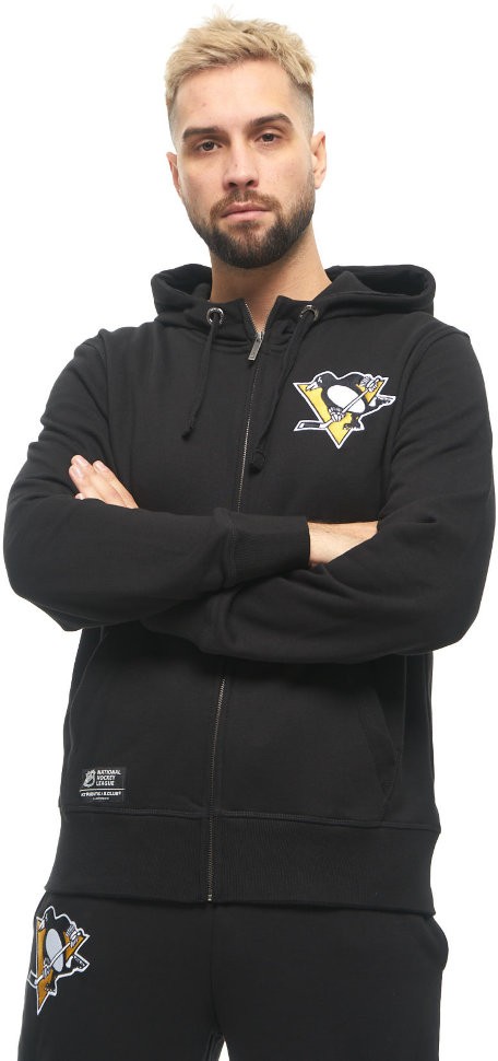 Толстовка ATRIBUTIKA & CLUB Pittsburgh Penguins, черн. 366450 в Екатеринбурге  в Екатеринбурге 