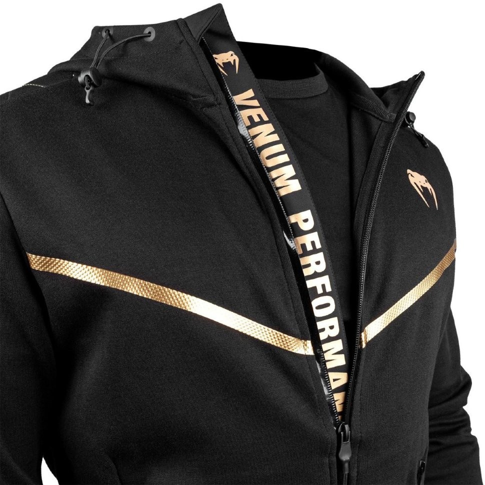 Толстовка Venum Laser Evo Black/Gold 02951 в Екатеринбурге  в Екатеринбурге 