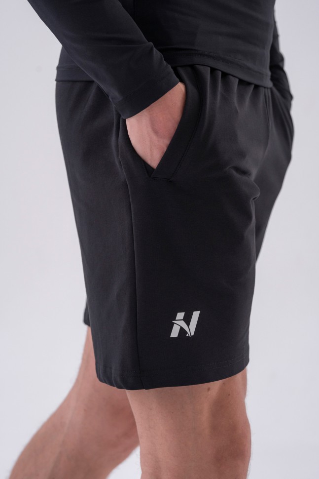 Шорты Nebbia Relaxed-fit Shorts with Side Pockets 319 Black в Екатеринбурге  в Екатеринбурге 