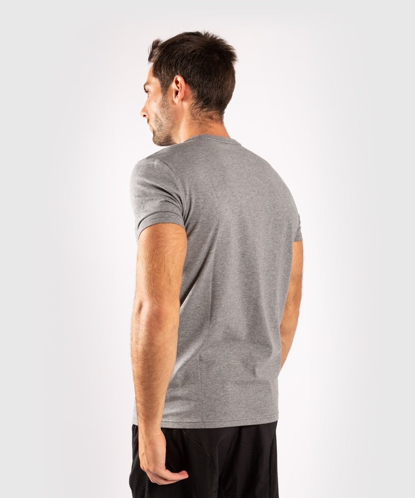 Футболка Venum Classic T-Shirt - Heather Grey Ven03526-033 в Екатеринбурге  в Екатеринбурге 